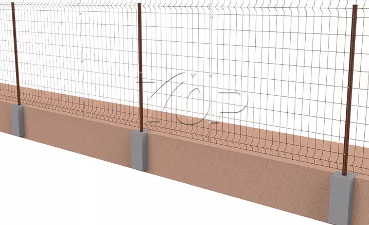 3D Wire Mesh Security Fence